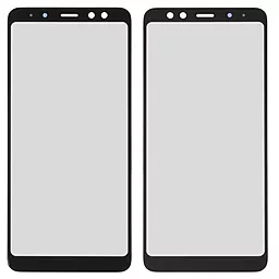 Корпусне скло дисплея Samsung Galaxy A8 A530F 2018 (з OCA плівкою) Black - фото Корпусне скло дисплея Samsung Galaxy A8 A530F 2018 (з OCA плівкою) Black