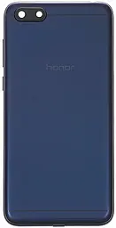 Задняя крышка корпуса Huawei Honor 7A / Honor 7s / Honor Play 7 со стеклом камеры Blue