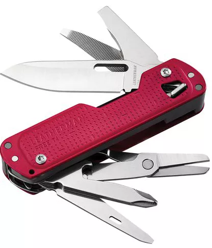 Мультитул Leatherman Free T4 Crimson (832871) - фото 1