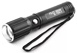 Ліхтарик акумуляторний Bailong Police BL-7020-2 Cree XP-E Q5 + UV (1x18650, 3xAAA) - фото Ліхтарик акумуляторний Bailong Police BL-7020-2 Cree XP-E Q5 + UV (1x18650, 3xAAA)