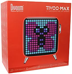 Колонки акустические Divoom Tivoo-Max Red - миниатюра 6