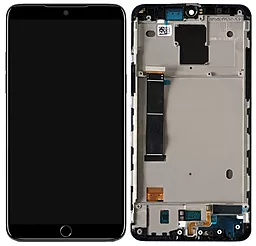 Дисплей Meizu 15 Plus (M891) с тачскрином и рамкой, оригинал, Black - фото Дисплей Meizu 15 Plus (M891) с тачскрином и рамкой, оригинал, Black