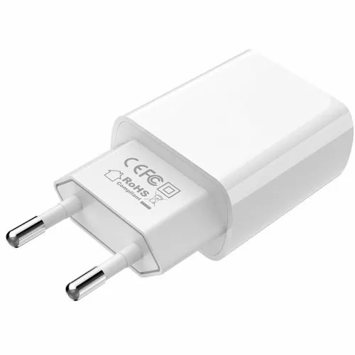 Сетевое зарядное устройство Borofone BA20A Sharp 2.1a home charger white - фото 2
