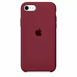 Чохол Apple Silicone Case iPhone 7, iPhone 8 Plum