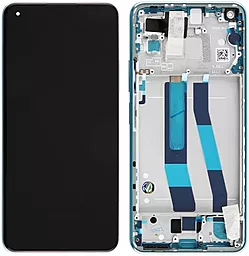 Дисплей Xiaomi Mi 11 Lite 4G, Mi 11 Lite 5G с тачскрином и рамкой, оригинал, Green - фото Дисплей Xiaomi Mi 11 Lite 4G, Mi 11 Lite 5G с тачскрином и рамкой, оригинал, Green