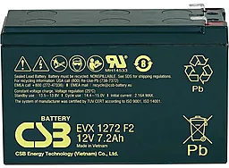 Акумуляторна батарея CSB 12V 7.2Ah (EVX1272F2)