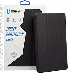 Чехол для планшета BeCover Smart Case для Samsung Galaxy Tab S10 Ultra (SM-X920/SM-X926) 14.6" Black (712228) - фото Чехол для планшета BeCover Smart Case для Samsung Galaxy Tab S10 Ultra (SM-X920/SM-X926) 14.6" Black (712228)