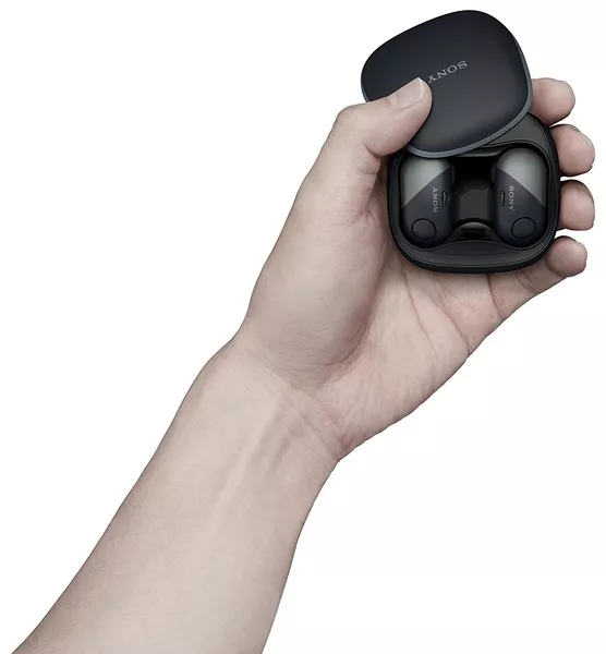 Наушники Sony WF-SP700N Black - фото 4