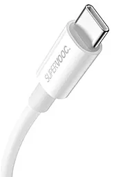 Кабель USB Baseus Superior Series (SUPERVOOC) 65w 6a USB Type-C cable white (CAYS000902) - миниатюра 2