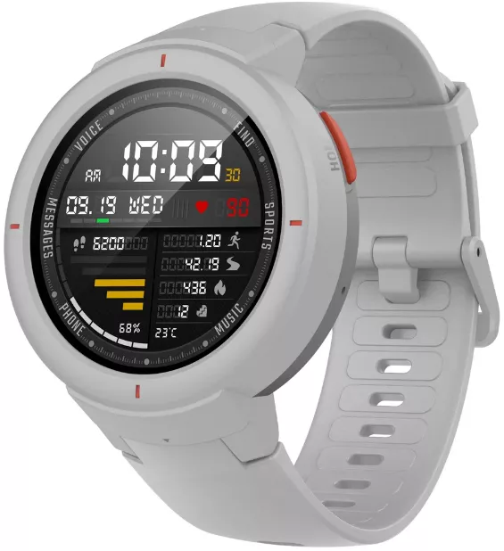 Смарт-часы Xiaomi Amazfit Verge Moonlight White (A1811MW) - фото 1