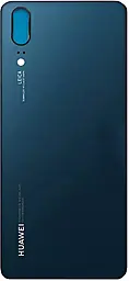 Задняя крышка корпуса Huawei P20 Midnight Blue - фото Задняя крышка корпуса Huawei P20 Midnight Blue