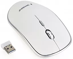 Компьютерная мышка Gembird MUSW-4B-01-W White - фото Компьютерная мышка Gembird MUSW-4B-01-W White