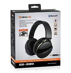 Навушники REAL-EL GD-880 Black - мініатюра 6