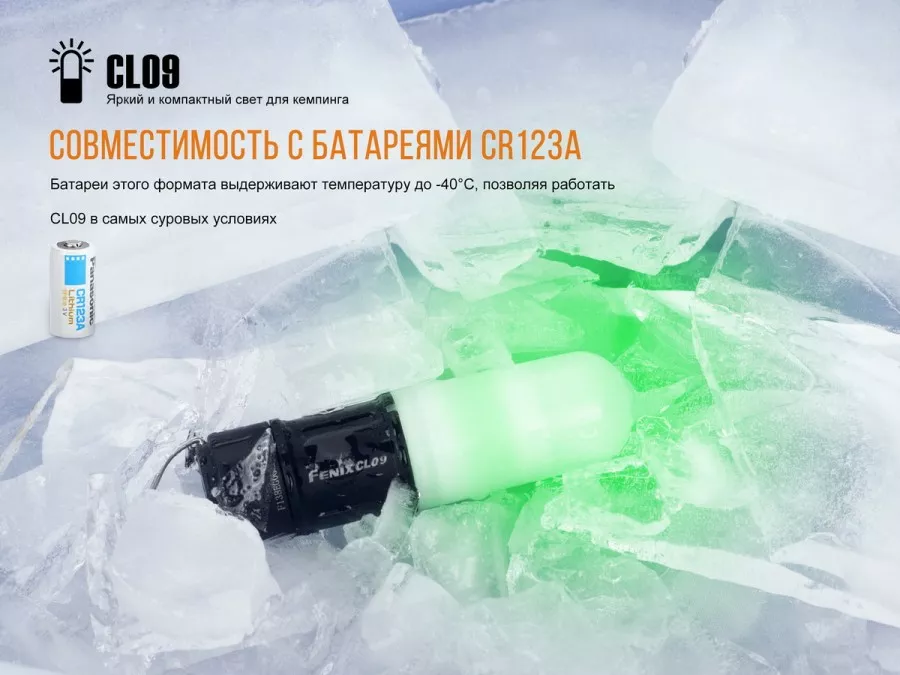 Фонарик Fenix CL09 Black - фото 12