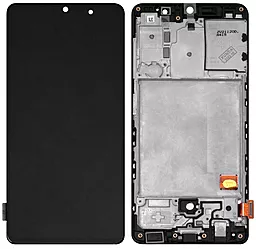 Дисплей Samsung Galaxy A41 A415 с тачскрином и рамкой, (TFT), Black - фото Дисплей Samsung Galaxy A41 A415 с тачскрином и рамкой, (TFT), Black