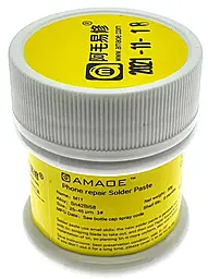 BGA паста Amaoe M11 (Sn42Bi58) 50 г в пластиковой емкости - фото BGA паста Amaoe M11 (Sn42Bi58) 50 г в пластиковой емкости