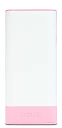 Повербанк Remax Youth RPL-19 10000 mAh White/Pink - фото Повербанк Remax Youth RPL-19 10000 mAh White/Pink