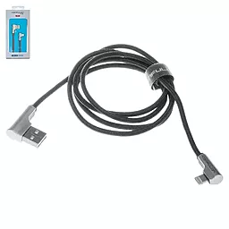Кабель Konfulon S71 USB-A - Lightning 10.5w 1м cable Black - фото Кабель Konfulon S71 USB-A - Lightning 10.5w 1м cable Black