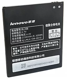 Аккумулятор Lenovo S920 IdeaPhone / BL208 (2250 mAh) 12 мес. гарантии - миниатюра 3