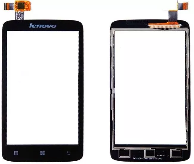 Сенсор (тачскрин) Lenovo A308 (original) Black - фото 1