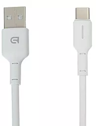 USB Кабель ArmorStandart 3A USB Type-C Cable White (ARM59530)