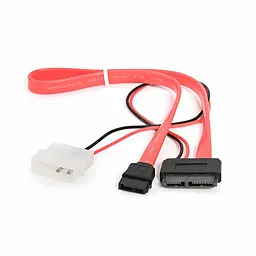 Кабель (шлейф) Cablexpert SATA 7-пин и SATA SLIMLINE (CC-SATA-C2)