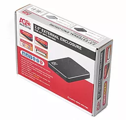 Карман для HDD AgeStar 2.5", USB3.1 (31UB2A18) Black - миниатюра 4