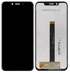 Дисплей Oukitel WP9 з тачскріном, оригінал, Black - фото Дисплей Oukitel WP9 з тачскріном, оригінал, Black
