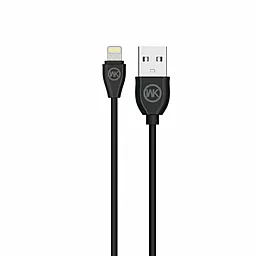 Кабель WK Ultra Speed USB-A - Lightning 12w 2.4a 2м cable Black (WKC-003-BK)