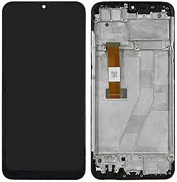 Дисплей Oppo A1k с тачскрином и рамкой, Black - фото Дисплей Oppo A1k с тачскрином и рамкой, Black