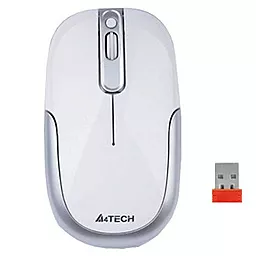 Компьютерная мышка A4Tech G9-110H-2 White/silver - фото Компьютерная мышка A4Tech G9-110H-2 White/silver
