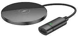 Беспроводное (индукционное) зарядное устройство Hoco CW31 15w wireless charger for Apple black - фото Беспроводное (индукционное) зарядное устройство Hoco CW31 15w wireless charger for Apple black