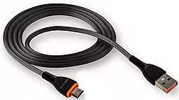 Кабель Walker C565 USB-A - micro USB 12w 2.4a 1м cable Black - фото Кабель Walker C565 USB-A - micro USB 12w 2.4a 1м cable Black