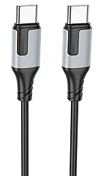 Кабель Borofone BX101 Creator USB Type-C - Type-C 60w 3a 1м PD cable Black - фото Кабель Borofone BX101 Creator USB Type-C - Type-C 60w 3a 1м PD cable Black