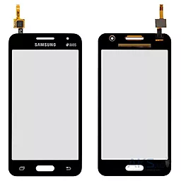 Сенсор (тачскрін) Samsung Galaxy Core 2 Duos G355H (original) Black - фото Сенсор (тачскрін) Samsung Galaxy Core 2 Duos G355H (original) Black