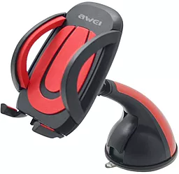 Держатель Awei X7 Car Mobile Holder With Suction Cup Black/Red - фото Держатель Awei X7 Car Mobile Holder With Suction Cup Black/Red