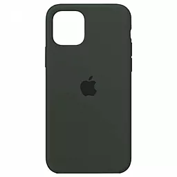 Чехол Silicone Case Full для Apple iPhone 15 Plus Forest green