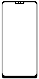 Корпусне скло дисплея LG G7 Fit (Q850) (з OCA плівкою), оригінал, Black - фото Корпусне скло дисплея LG G7 Fit (Q850) (з OCA плівкою), оригінал, Black