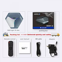 Смарт приставка Android TV Box A95X F4 4/32 GB - миниатюра 5