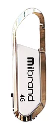 Флешка Mibrand Aligator 4GB USB 2.0 (MI2.0/AL4U7W) White - фото Флешка Mibrand Aligator 4GB USB 2.0 (MI2.0/AL4U7W) White