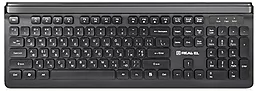 Клавіатура REAL-EL 7085 Comfort Black (EL123100032)