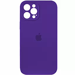 Чохол Silicone Case Full Camera Protective для Apple iPhone 12 Pro Amethist