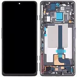 Дисплей Xiaomi Redmi K50 Gaming с тачскрином и рамкой, оригинал, Black - фото Дисплей Xiaomi Redmi K50 Gaming с тачскрином и рамкой, оригинал, Black