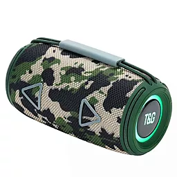 Колонки акустические T&G TG657 RGB Camouflage - фото Колонки акустические T&G TG657 RGB Camouflage