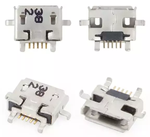 Универсальный разъём зарядки, 5 pin, тип 12, micro-USB тип-B - фото 1