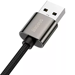 Кабель USB Baseus Legend Series Elbow Fast Charging 66w 6a USB Type-C cable black (CATCS-B01) - миниатюра 3