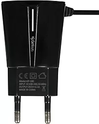 Мережевий зарядний пристрій Gelius Pro Edition Auto ID 2USB 2.4А + MicroUSB Cable Black - мініатюра 2