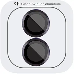 Захисне скло Epik Metal Classic на камеру для Apple iPhone 16, iPhone 16 Plus Black - фото Захисне скло Epik Metal Classic на камеру для Apple iPhone 16, iPhone 16 Plus Black