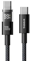 Кабель Baseus Display 2 USB Type-C - Type-C 100w 5a 1м PD cable Black (P10382702121-00) - фото Кабель Baseus Display 2 USB Type-C - Type-C 100w 5a 1м PD cable Black (P10382702121-00)