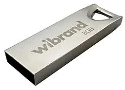 Флешка Wibrand USB 2.0 Taipan 8Gb Silver (WI2.0/TA8U2S)